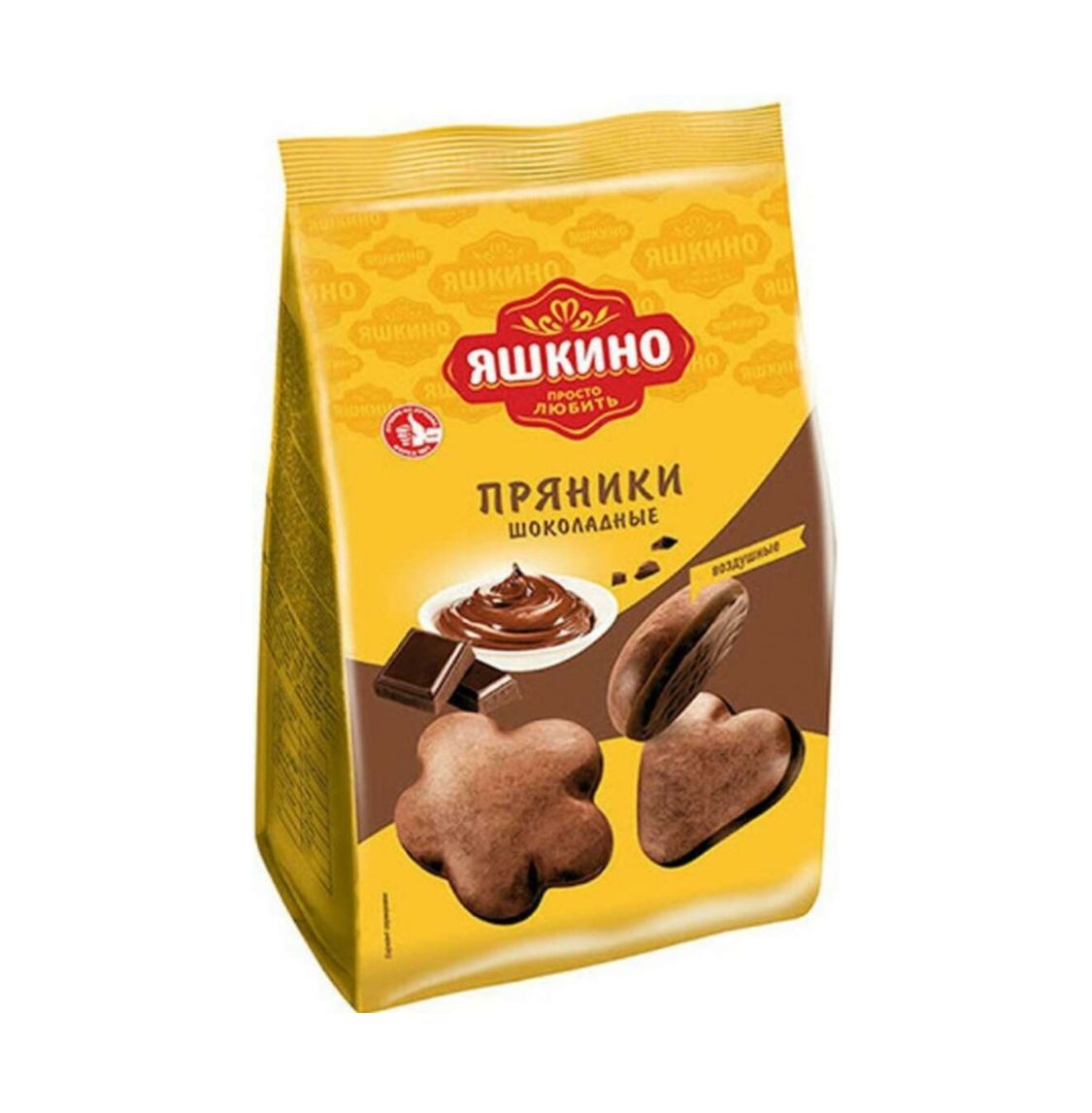 Пряники шоколадные Яшкино 350g